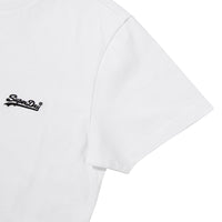 Small Vintage Logo Emb T-Shirt - White