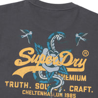 Snake T-Shirt - Charcoal