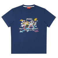 Vintage Dragon T-Shirt - Navy