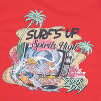 Surfing Spirits T-Shirt - Red