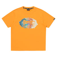 Watercolor Graphic T-Shirt - D/Yellow