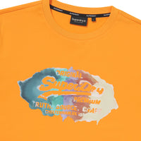 Watercolor Graphic T-Shirt - D/Yellow