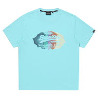 Watercolor Graphic T-Shirt - Mint