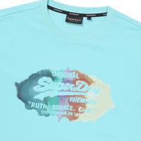 Watercolor Graphic T-Shirt - Mint