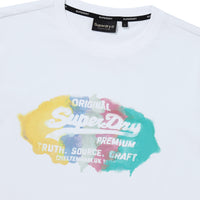 Watercolor Graphic T-Shirt - White
