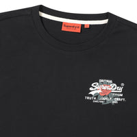 Flower Small Logo T-Shirt - Black