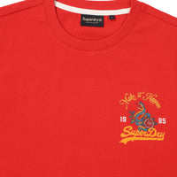 Snake Small Logo T-Shirt - Red