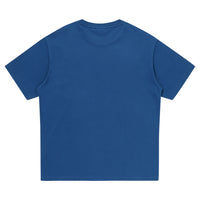 Overlap Graphic T-Shirt - D/Blue