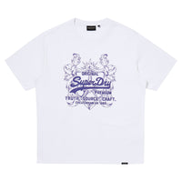Overlap Graphic T-Shirt - White