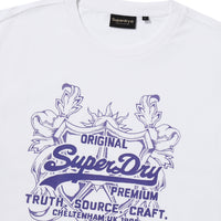 Overlap Graphic T-Shirt - White