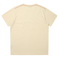 Baseball Logo T-Shirt - L/Beige