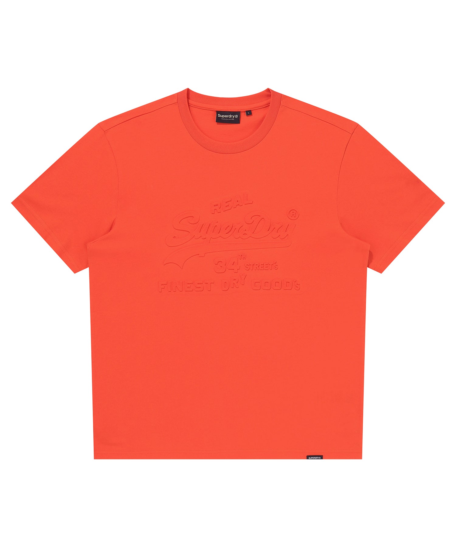 Superdry Vintage Cooper Emboss T-shirt Donna - Colore Pale Lavender Marl, Taglia 2XS