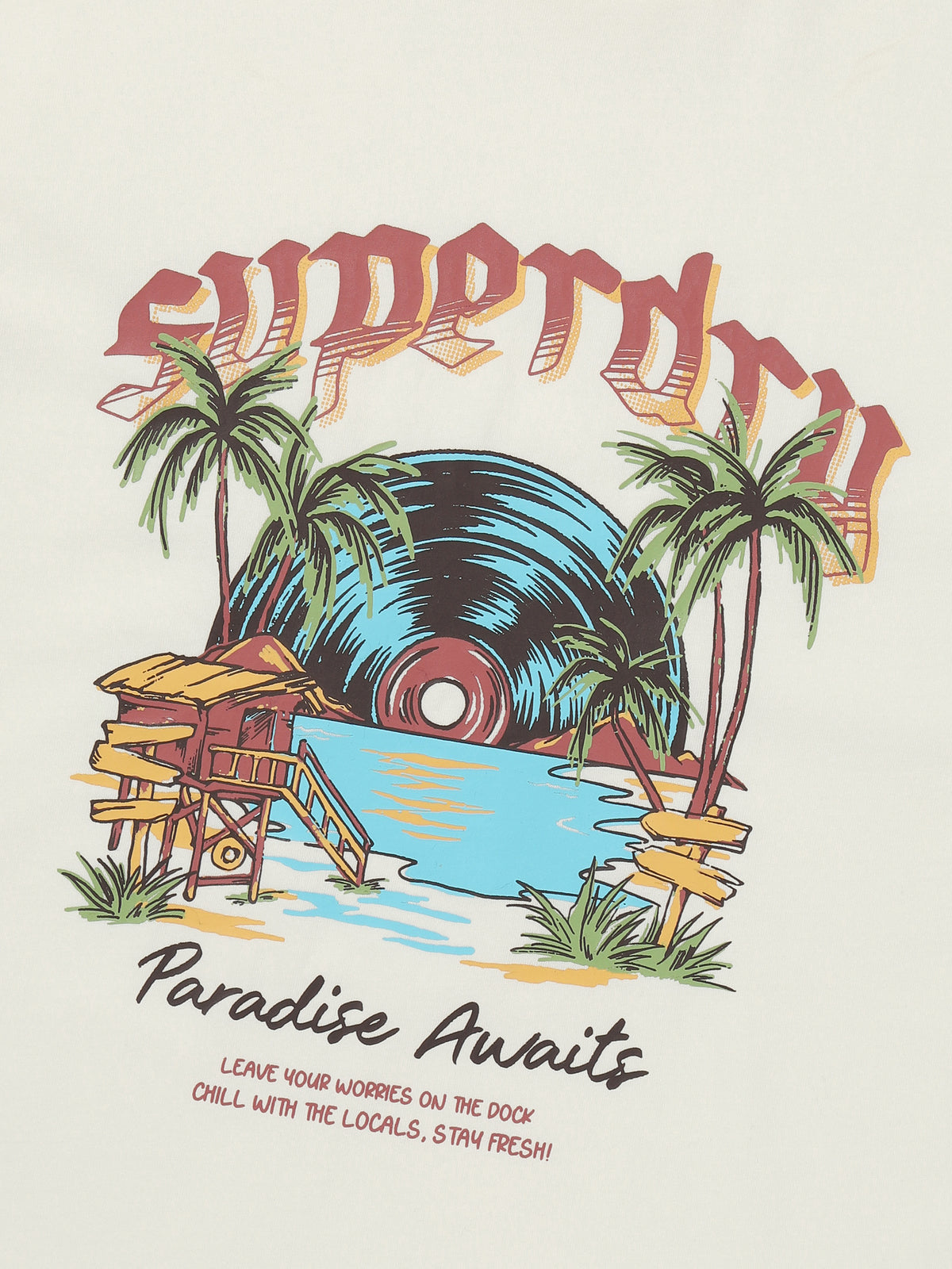 Sunset Lp Graphic T-Shirt