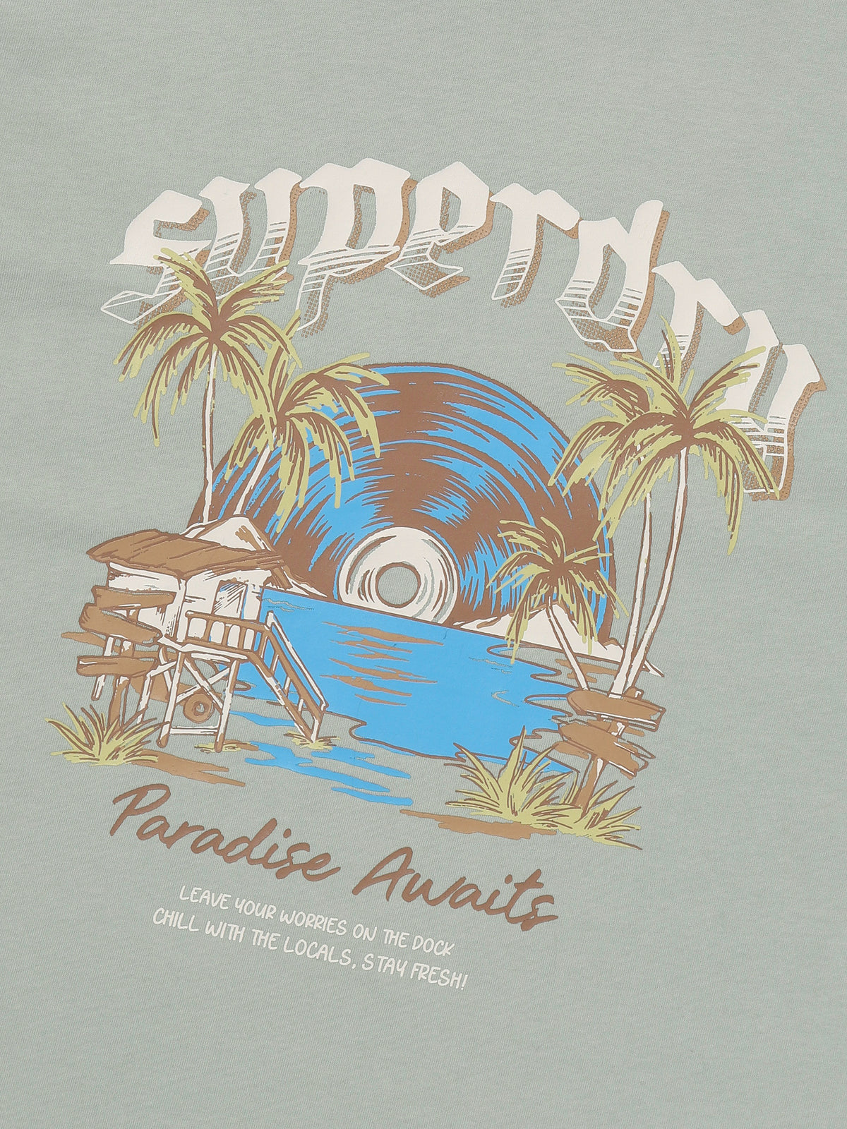 Sunset Lp Graphic T-Shirt