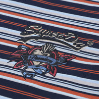 Heart Applique Stripe T-Shirt