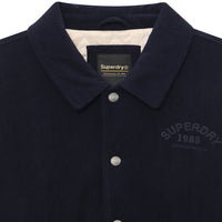 Corduroy Padded Bomber Jacket