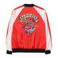 Snake Sukajan Jacket - Red