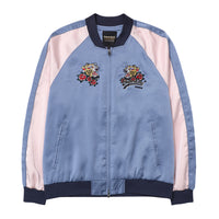 Oriental Sukajan Jacket - D/Blue