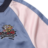 Oriental Sukajan Jacket - D/Blue
