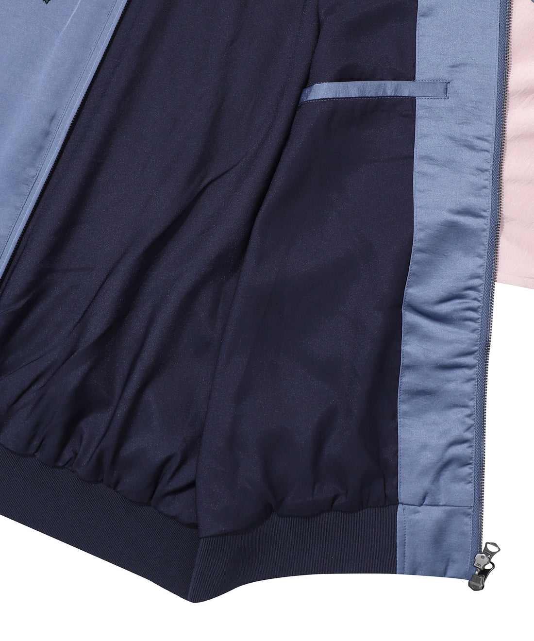 Oriental Sukajan Jacket - D/Blue