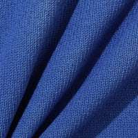 Cotton Washerble Sweater - D/Blue