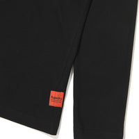 Regular Fit Heritage Small Long Sleeve - Black