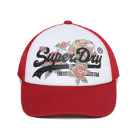 Tiger Mesh Trucker Ball Cap - Red