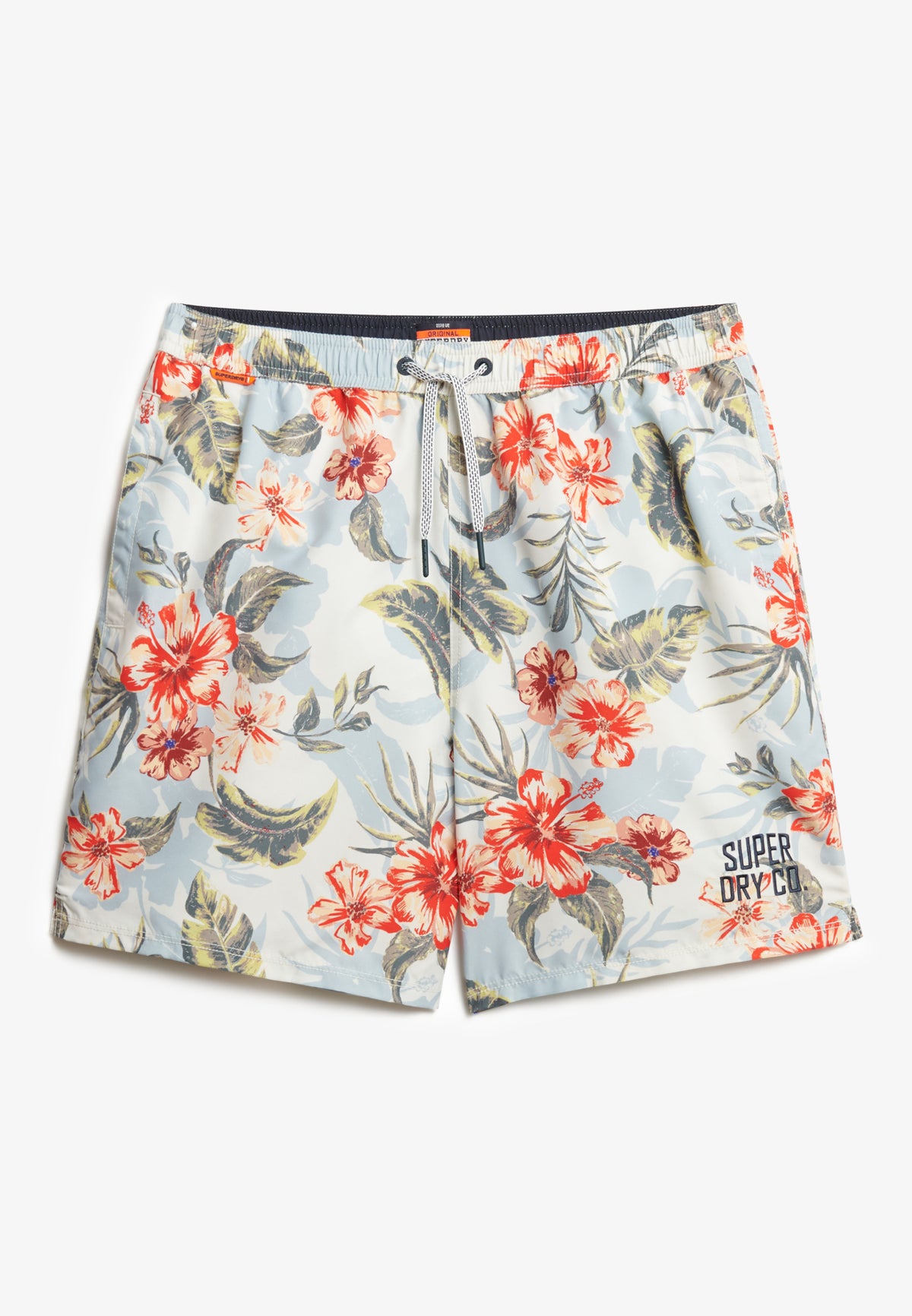 Hawaiian Print 16 Swim Short