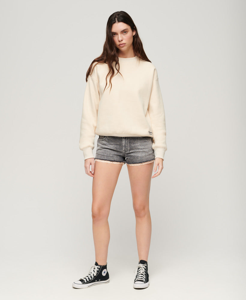 Denim Hot Shorts - Desert Vintage Silver