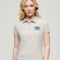 90S Fitted Polo - Glacier Grey Marl