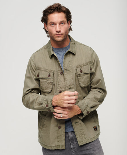 Abercrombie and fitch 2024 military shirt jacket