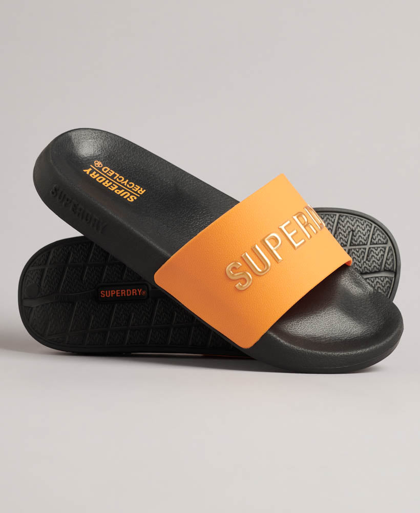 Superdry on sale gold sliders