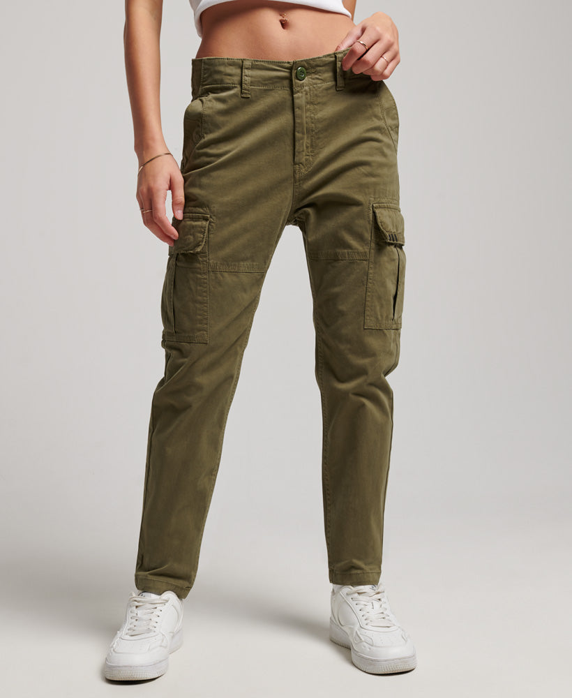 Custom High Waisted Stretch Slim Fit Army Green Sport Cargo Pants Women -  China Women Pants and Green Pants price