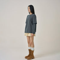 W Vintage Layered Long Sleeve