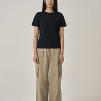 W Logo Embroidered T-Shirt