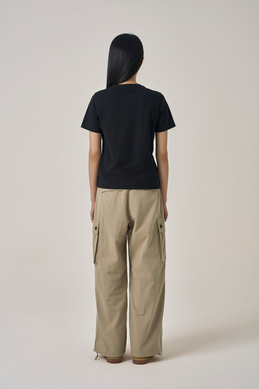 W Logo Embroidered T-Shirt