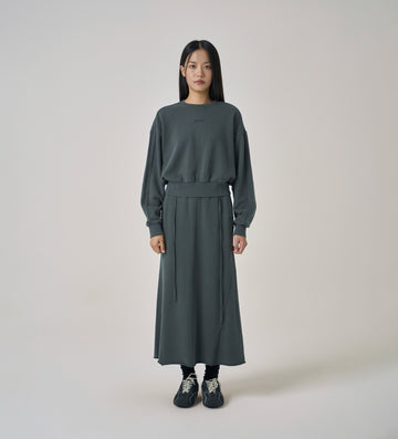 W Vintage String Sweatshirt