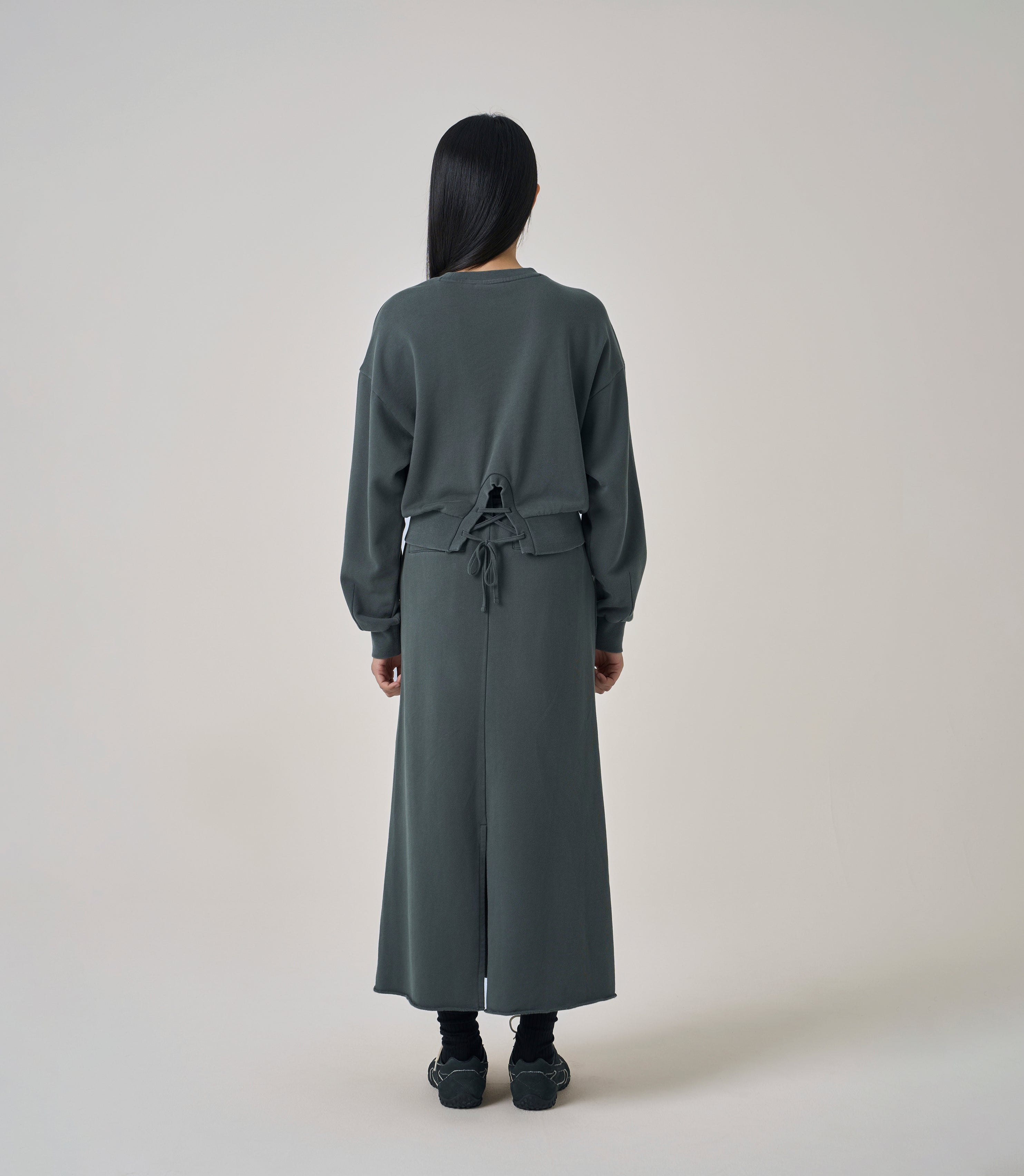 W Vintage String Sweatshirt