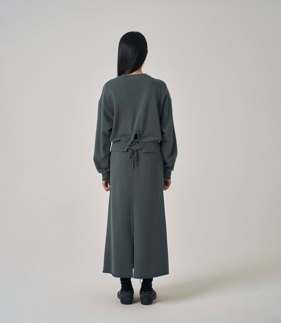 W Vintage String Sweatshirt