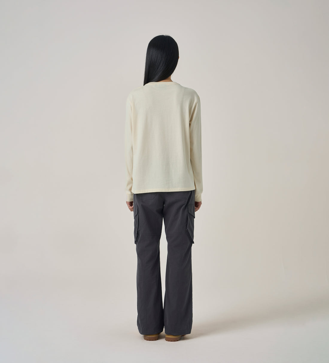 W Flower Embroidered Long Sleeve