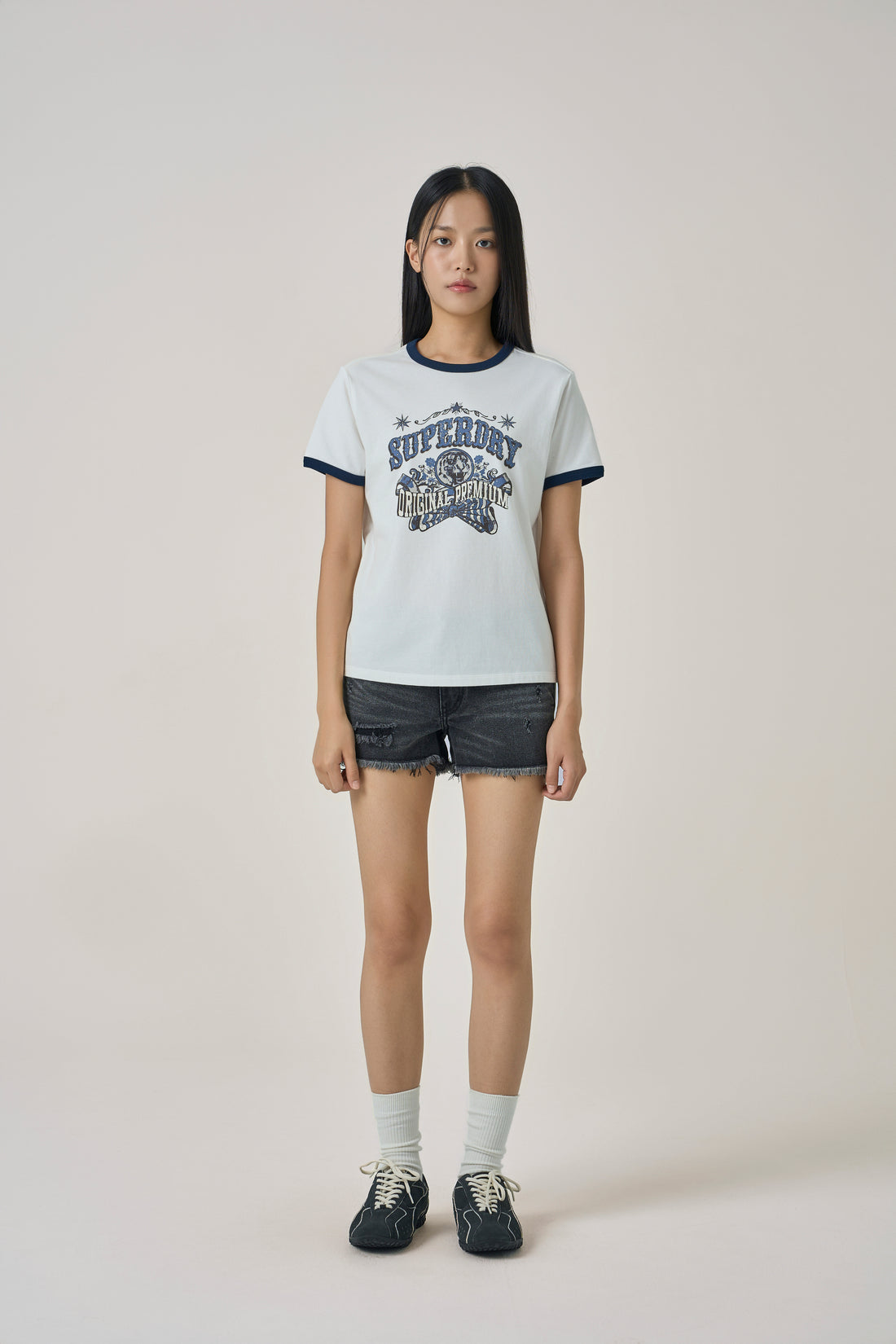 W Carnival Graphic Ringer T-Shirt