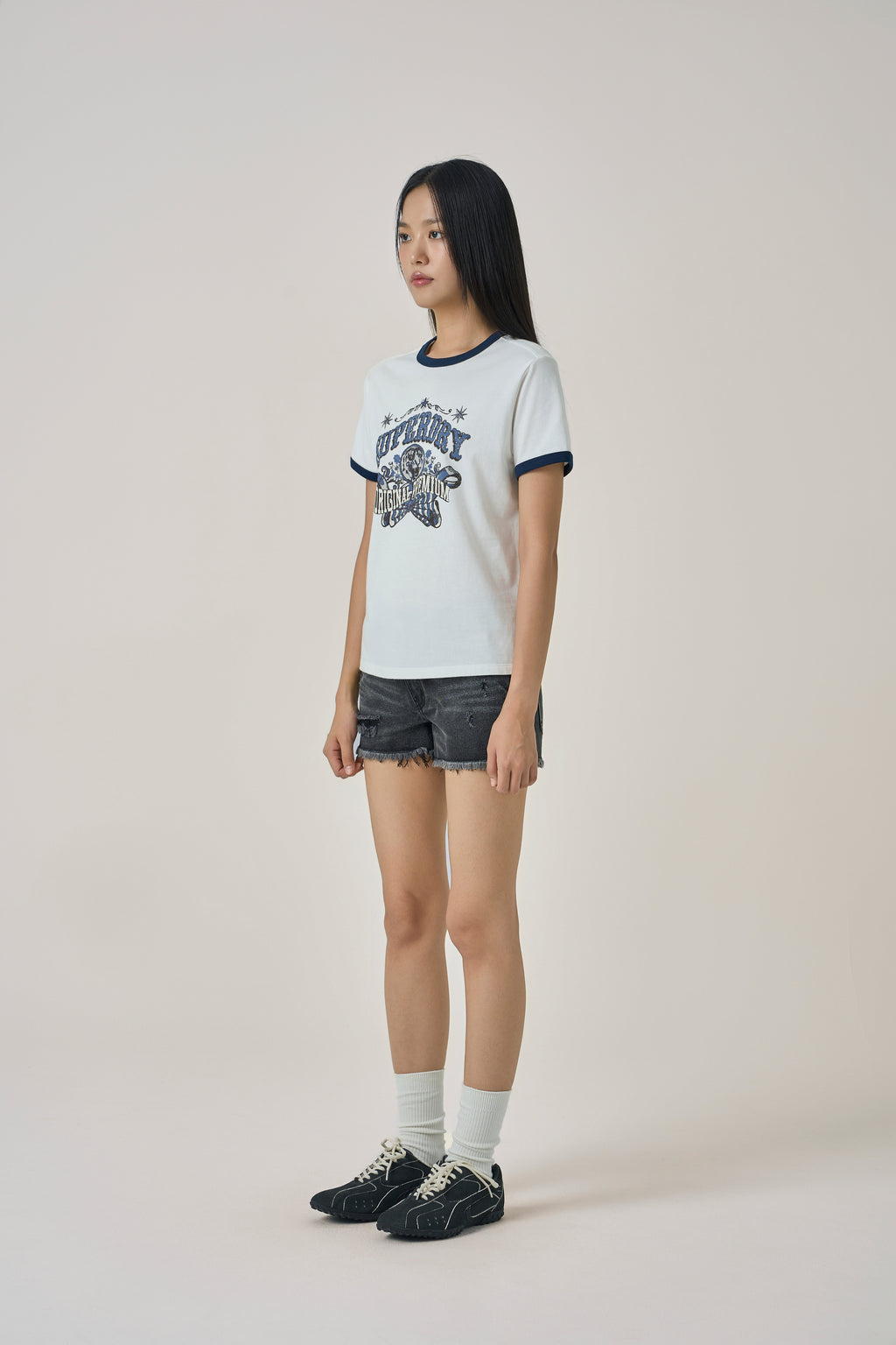 W Carnival Graphic Ringer T-Shirt