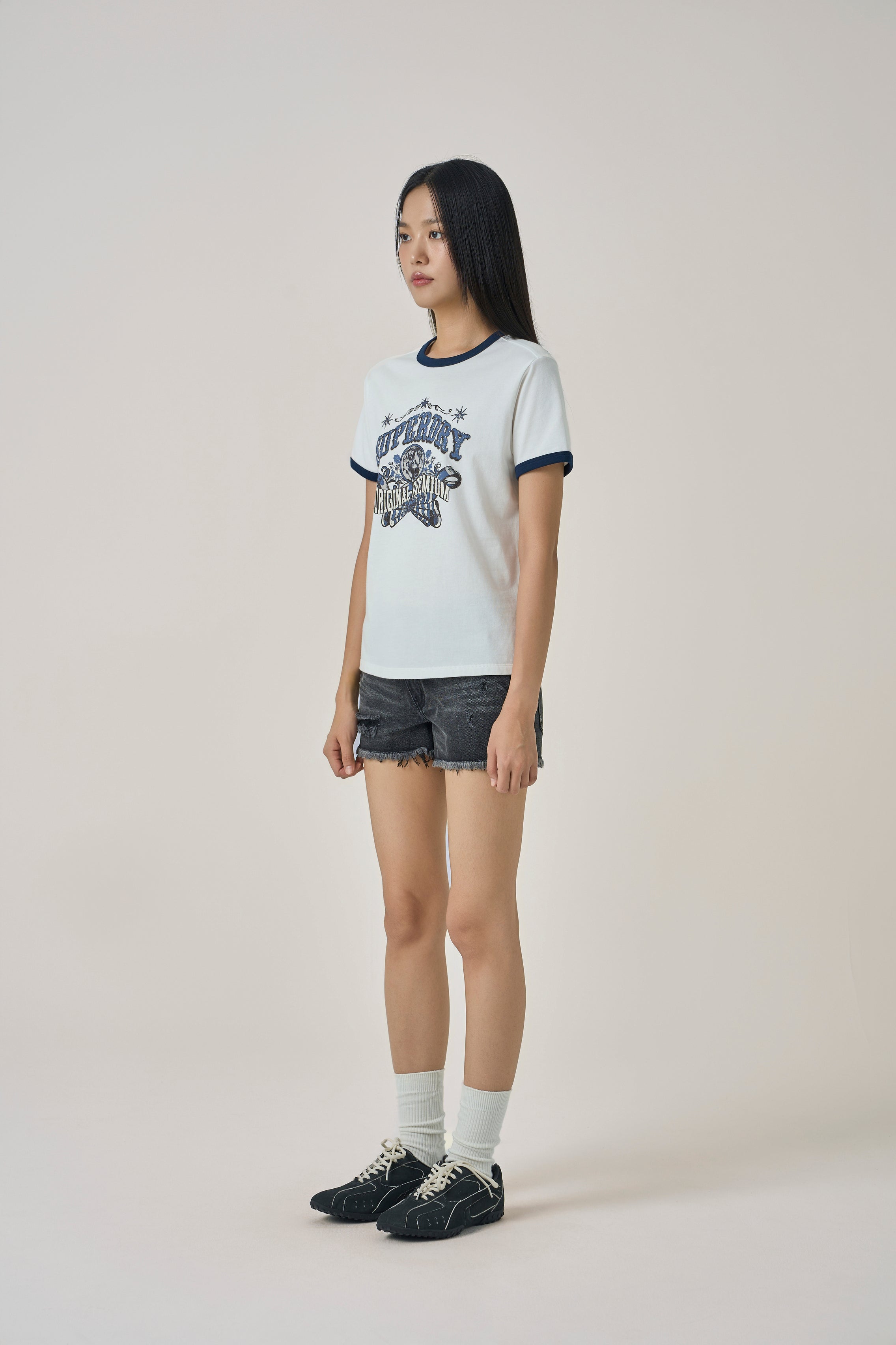 W Carnival Graphic Ringer T-Shirt