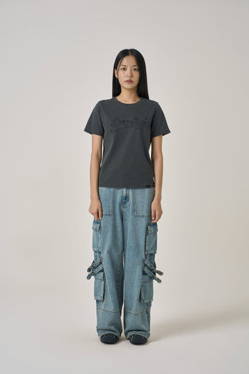 W Vintage Applique T-Shirt