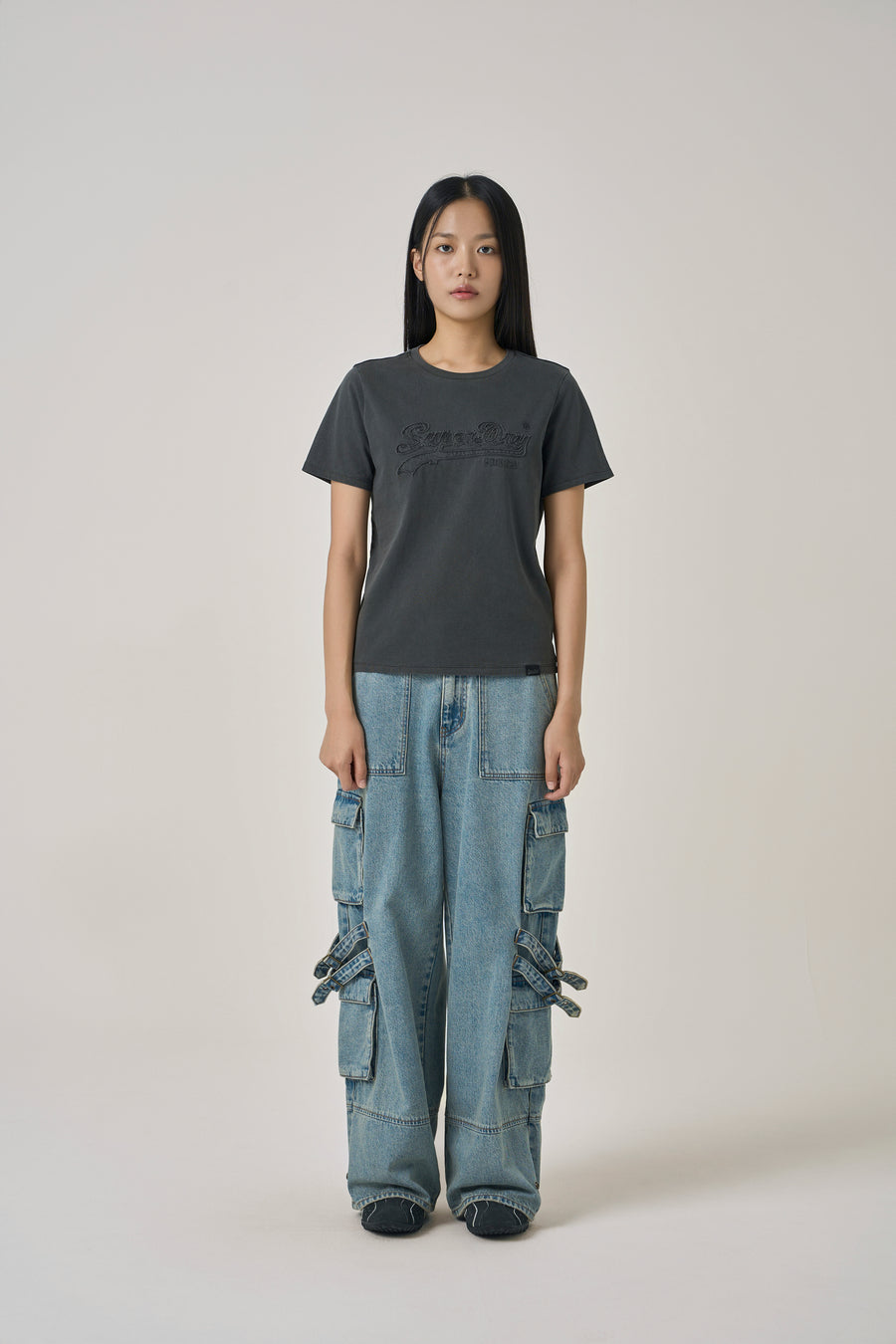 W Vintage Applique T-Shirt