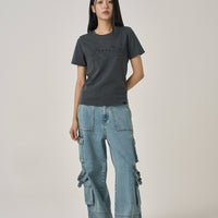 W Vintage Applique T-Shirt