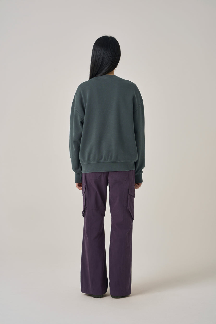 W Vintage Heart Graphic Sweatshirt