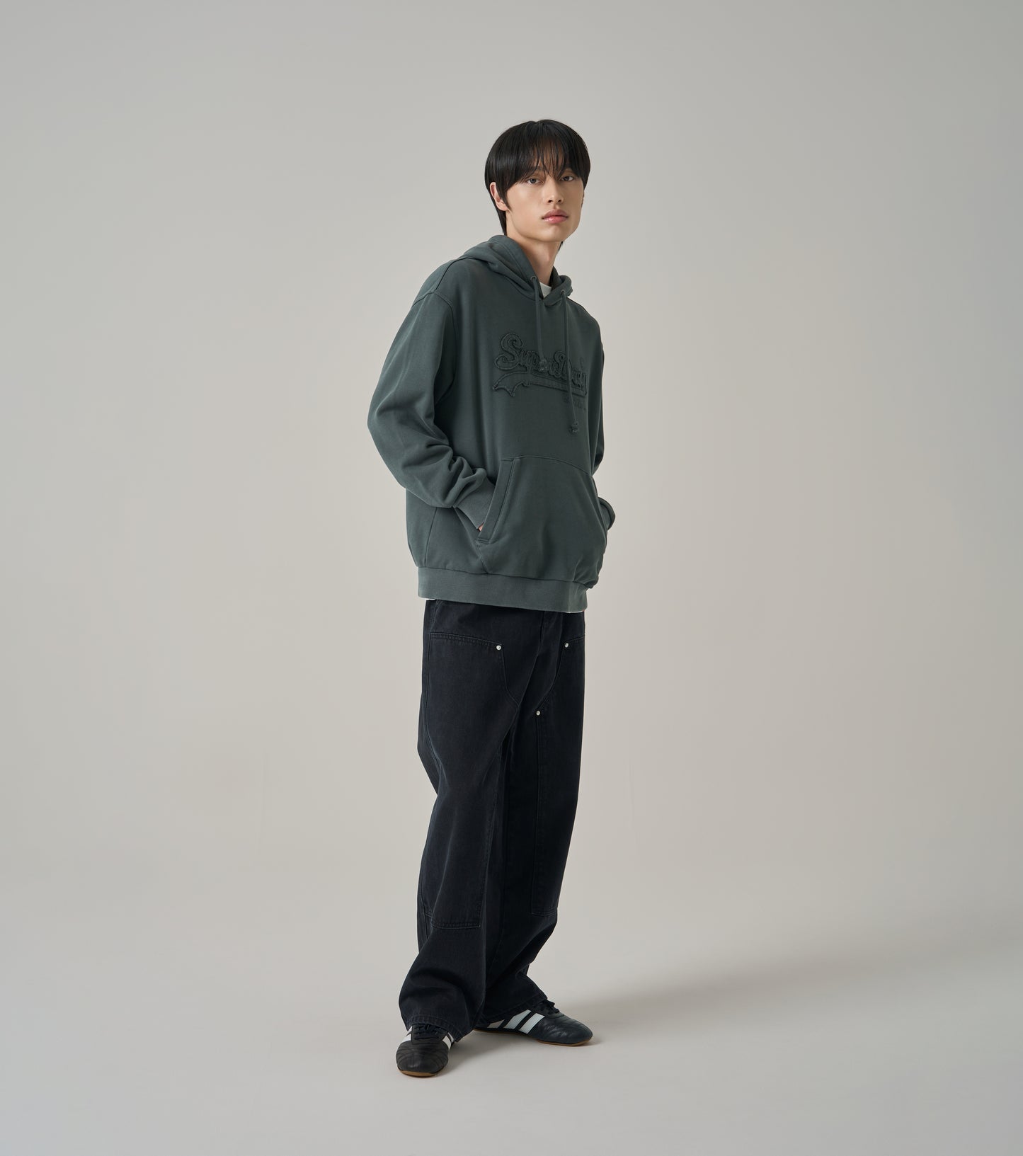 Double Knee Denim Carpenter Pants 2