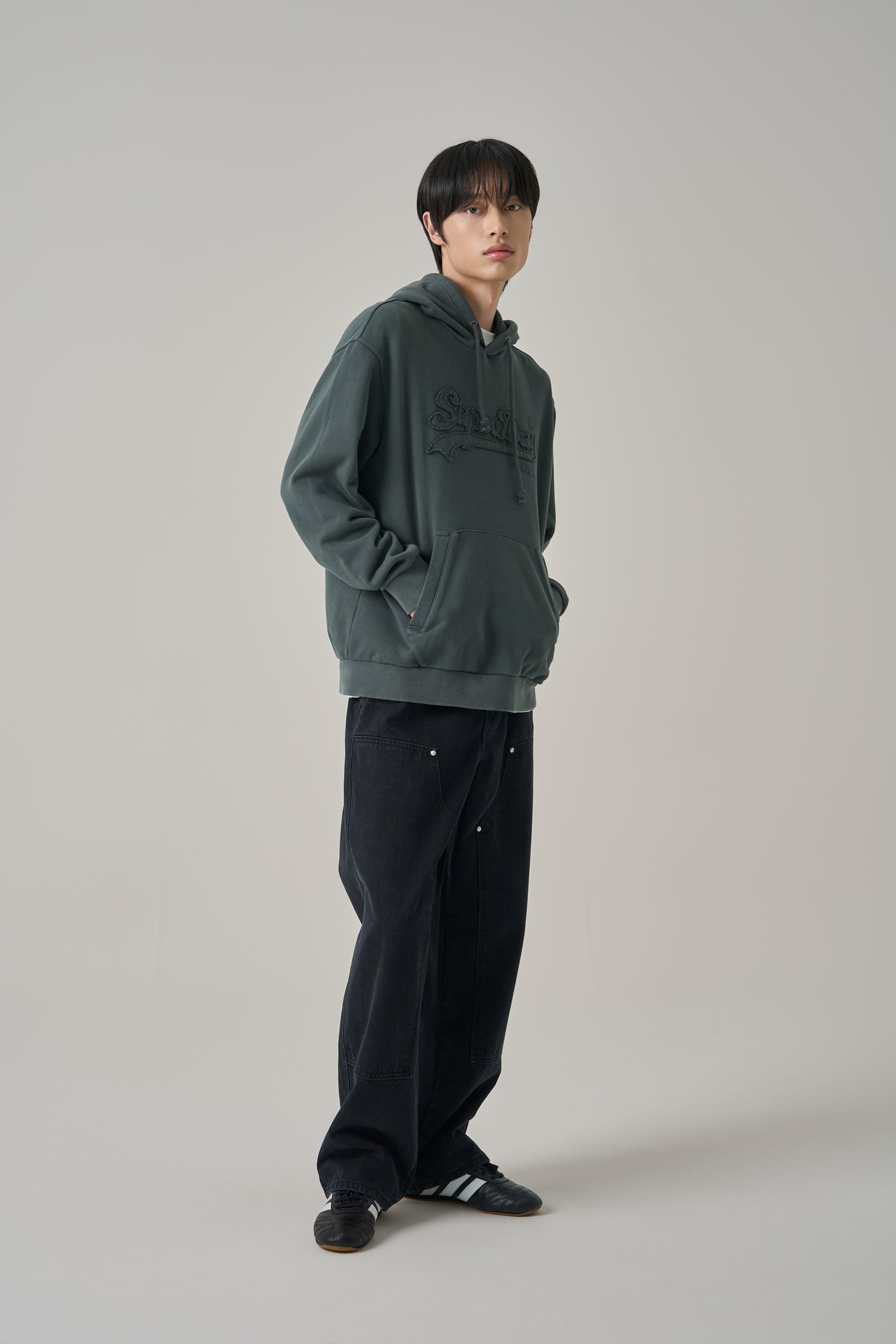 Vintage Applique Hoodie