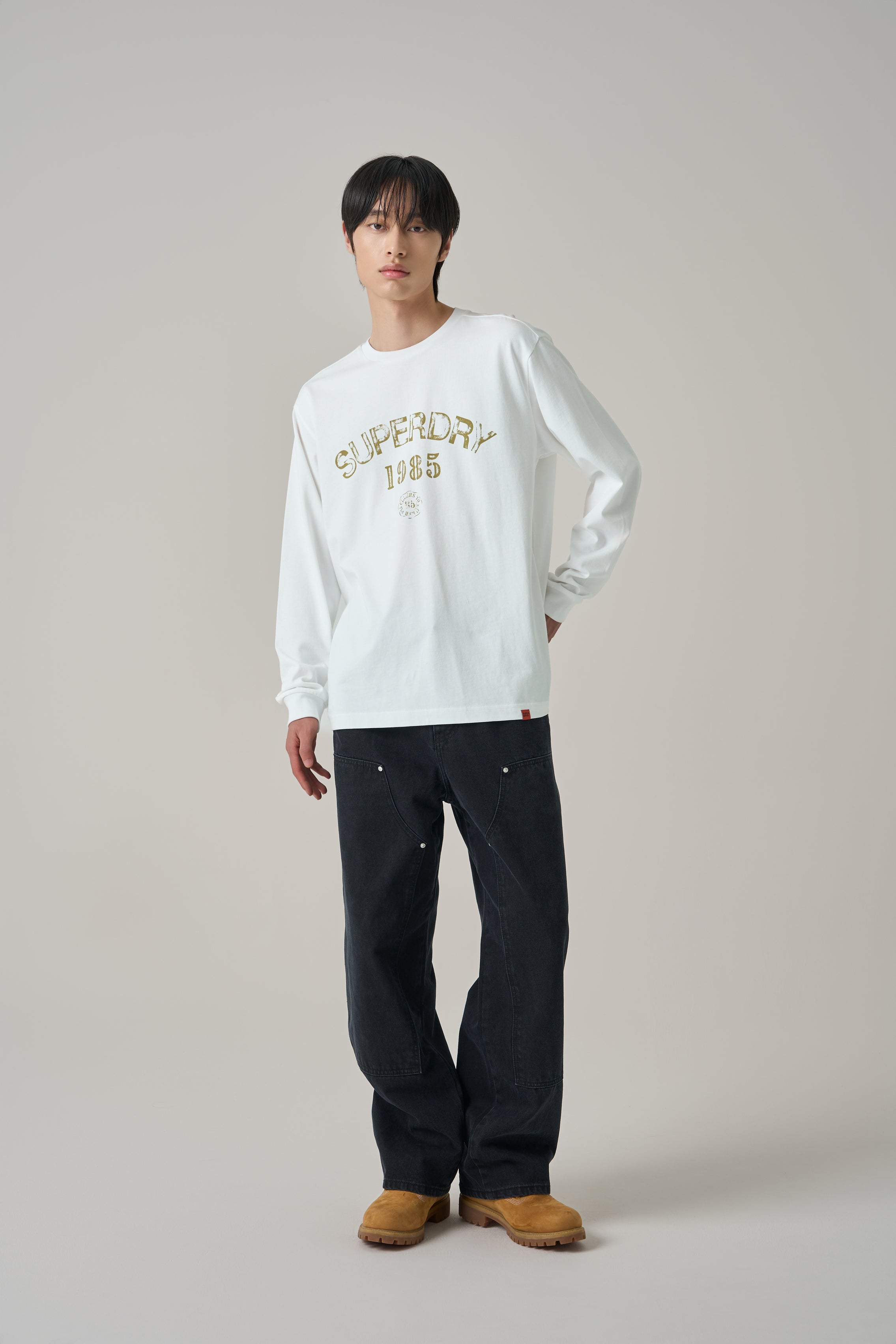 Vintage Letter Long Sleeve